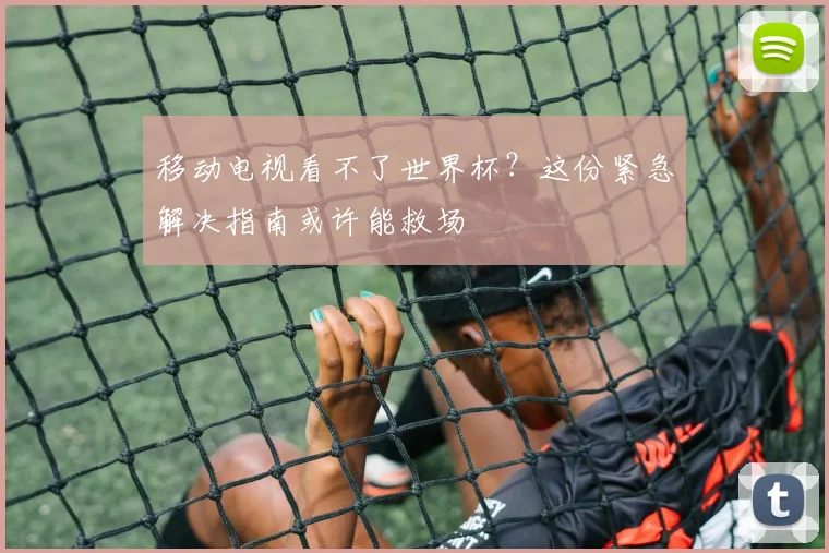 移动电视看不了世界杯？这份紧急解决指南或许能救场