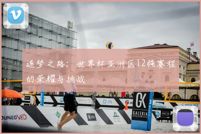 逐梦之路：世界杯亚洲区12强赛程的荣耀与挑战